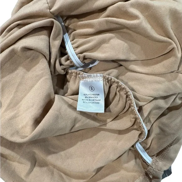 Fashion Nova Camel Spaghetti Strap Dress - Picture 6 of 6